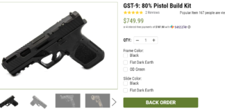 GST-9: 80% Pistol Build Kit