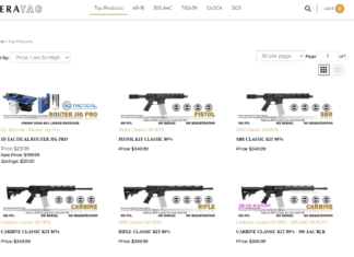 Cera Tactical FDE 80% Rifle Kit