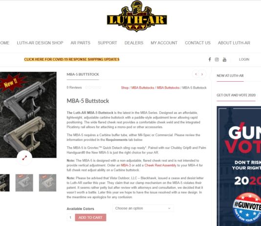 Luth-AR MBA-5 Buttstock Review